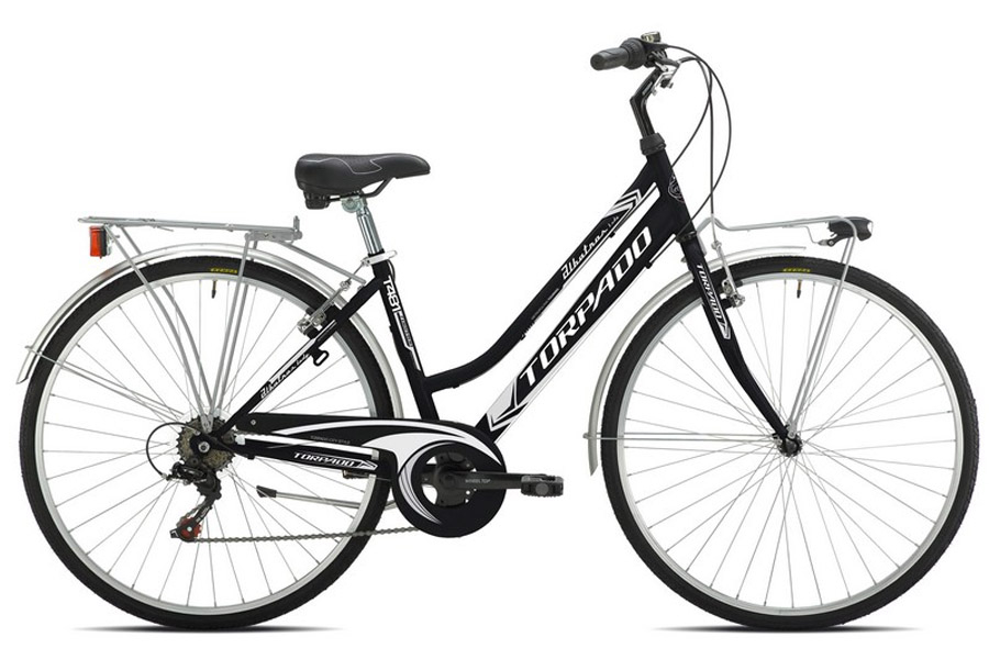 Torpado Albatros Lady T481 6-Versnellingen Stadsfiets - Zwart