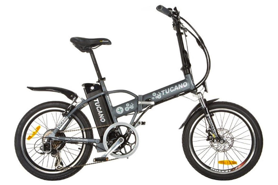 Tucano De Luxe Elektrische Vouwfiets - Grijs
