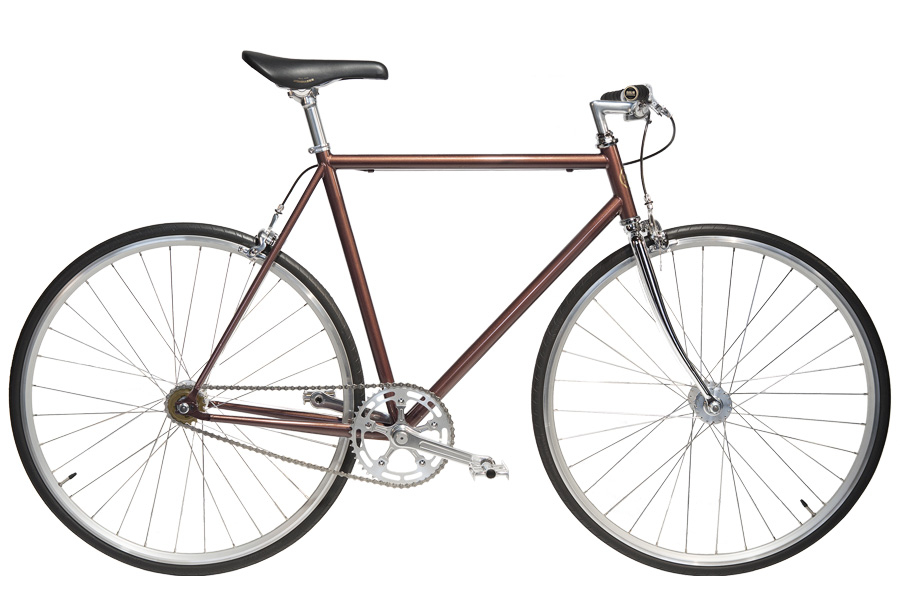 Jitensha Kuri/Alu/Black Single Speed Fiets