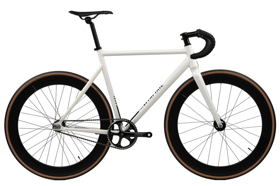 Santafixie Raval Fixie Fiets - White 2.0