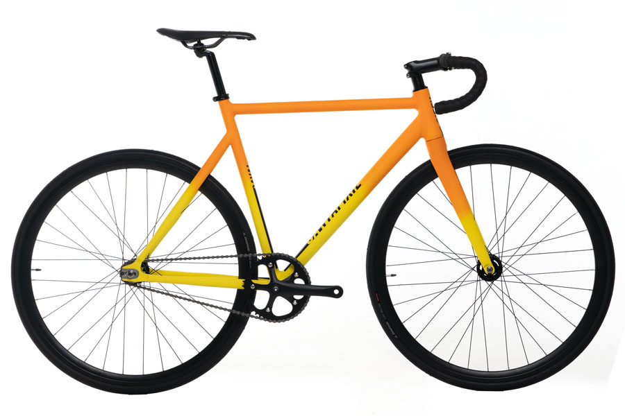 Santafixie Raval Fixie Fiets - Yellow Sunset