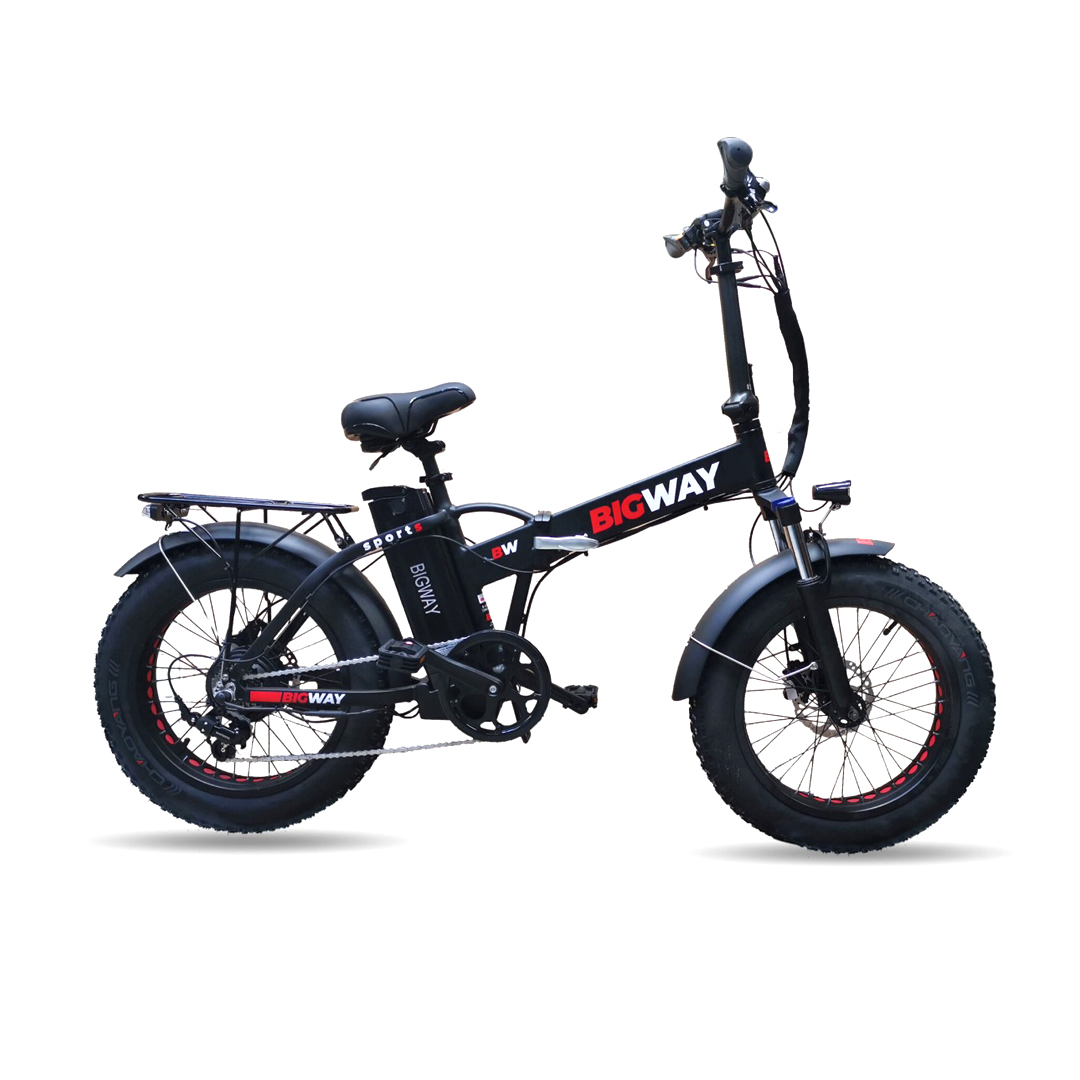 Fat Bike Big Way Electr.- vouwfiets Shimano 7 sp