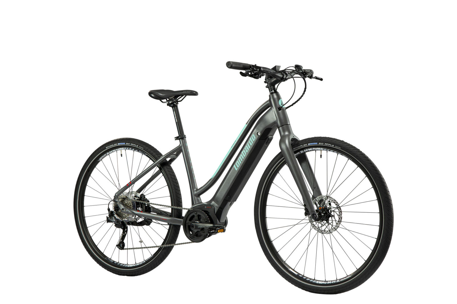 Lombardo E - Bolsena Trekking Damesfiets 51 cm grijs tiffany mat