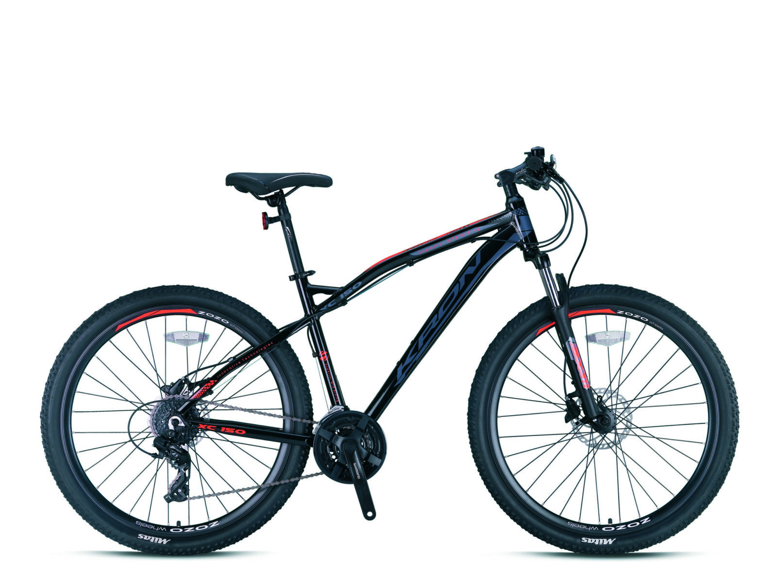 XC 150 H 44 cm  24 sp Hdisc zwart orange