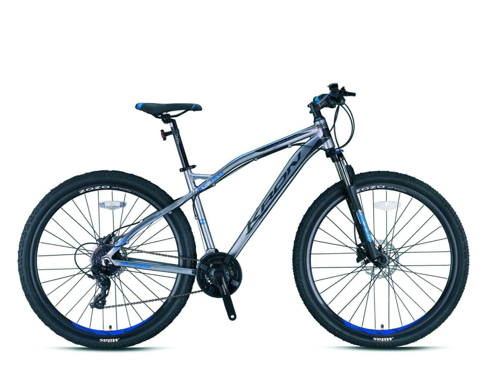 XC 150 H 48 cm  24 sp Hdisc grijs blauw