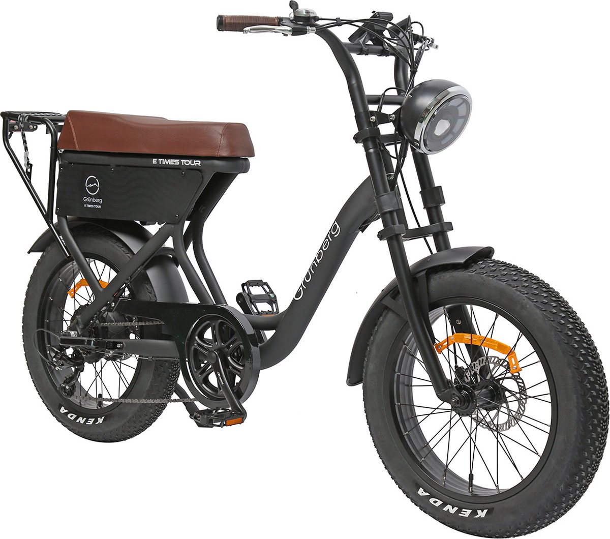 Grunberg Fatbike E times Tours Damesfiets Shimano Altus 7 Speed Mdisc