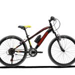 Lombardo MTB Tropea H 35 cm zwart rood geel 18 sp