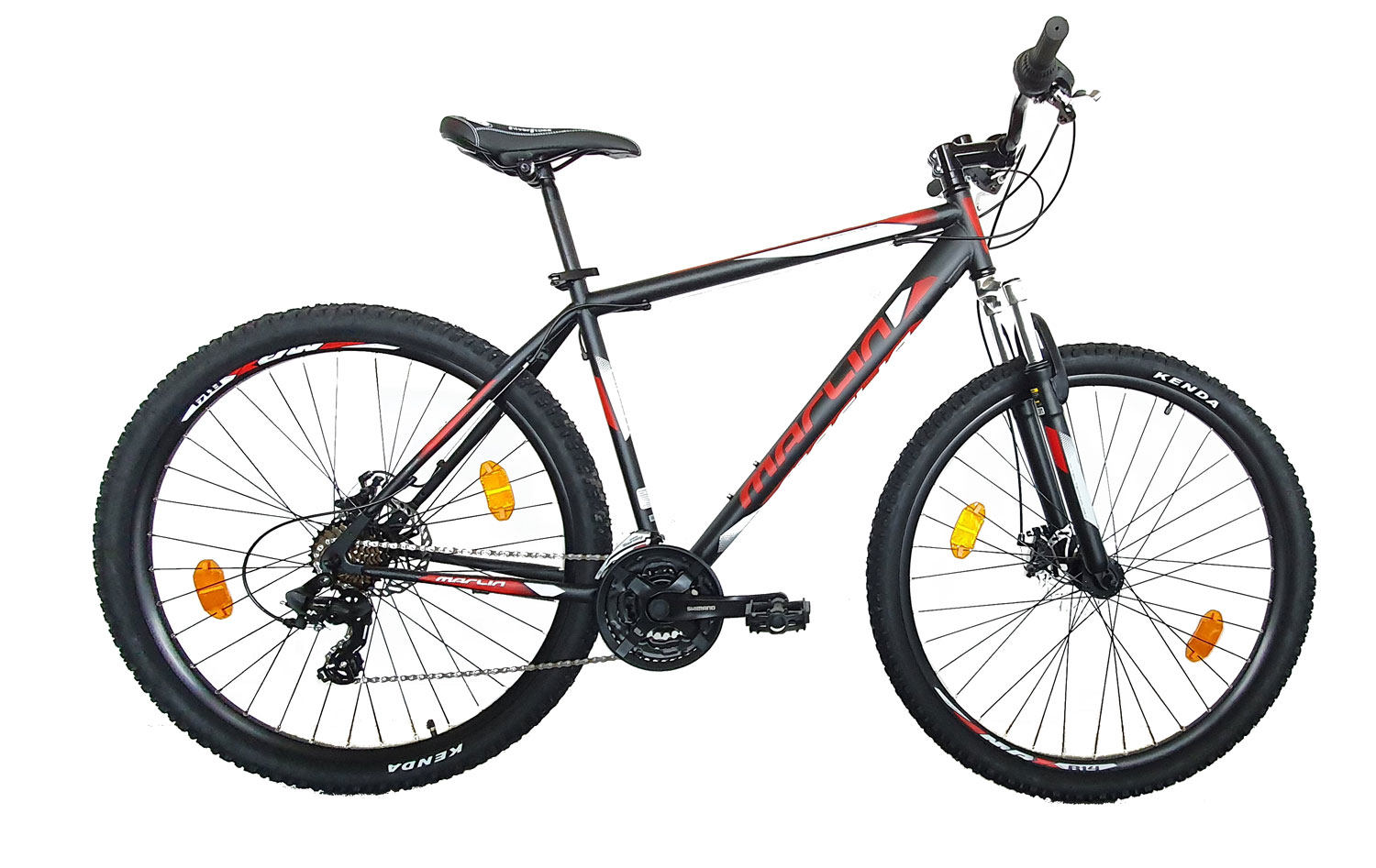 Marlin Tornado Herenfiets 51 cm 21 Speed zwart / rood