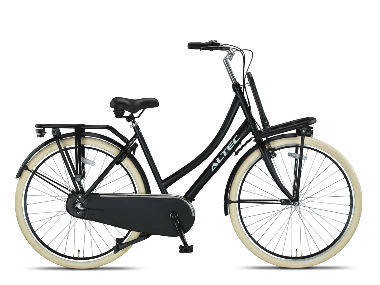 Altec Love Transportfiets 28 inch 53cm Mat Black 3v