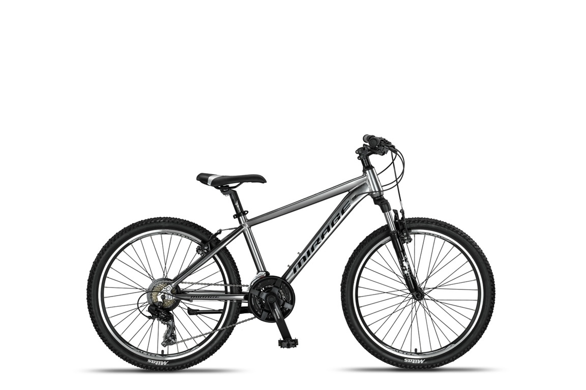 Altec Mirage Mountainbike 24 inch V-Brakes 21v Metallic Silver