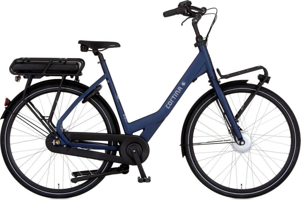 Cortina E-Common Transportfiets 28 inch 57 cm Royal Dark Blue Matt 7v