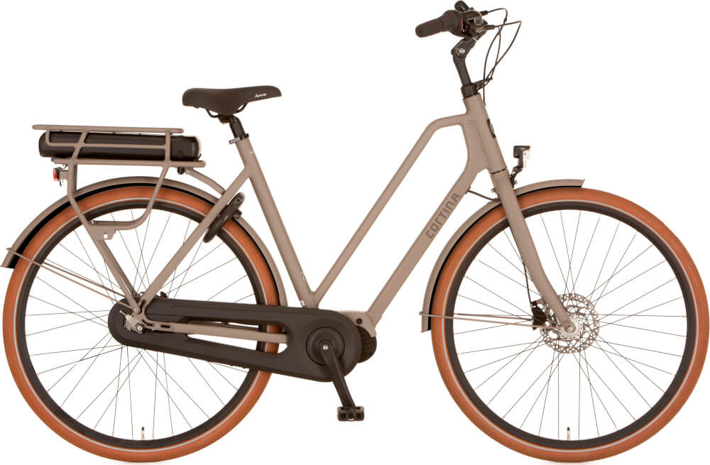 Cortina E-Foss Elektrische Fiets 28 inch 57cm Halva Grey Matt N8 MM