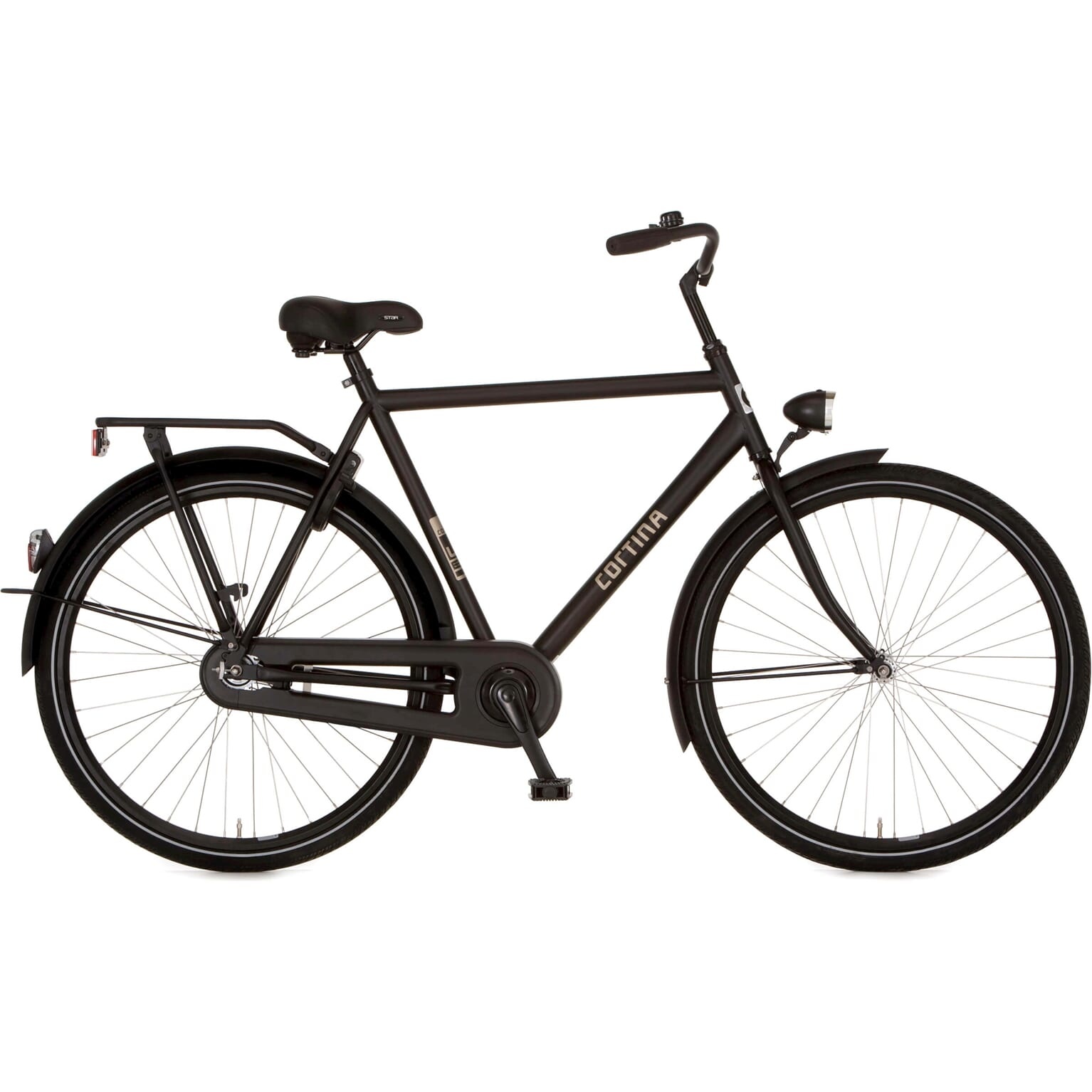Cortina U1 Herenfiets 28 inch 56cm Black Matt RN