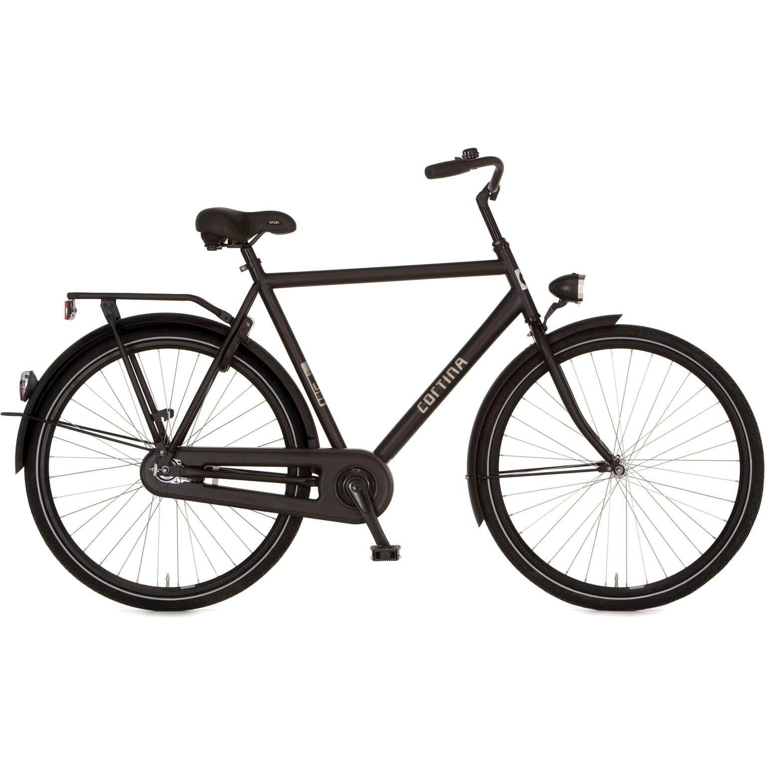 Cortina U1 Herenfiets 28 inch 61cm Black Matt RN