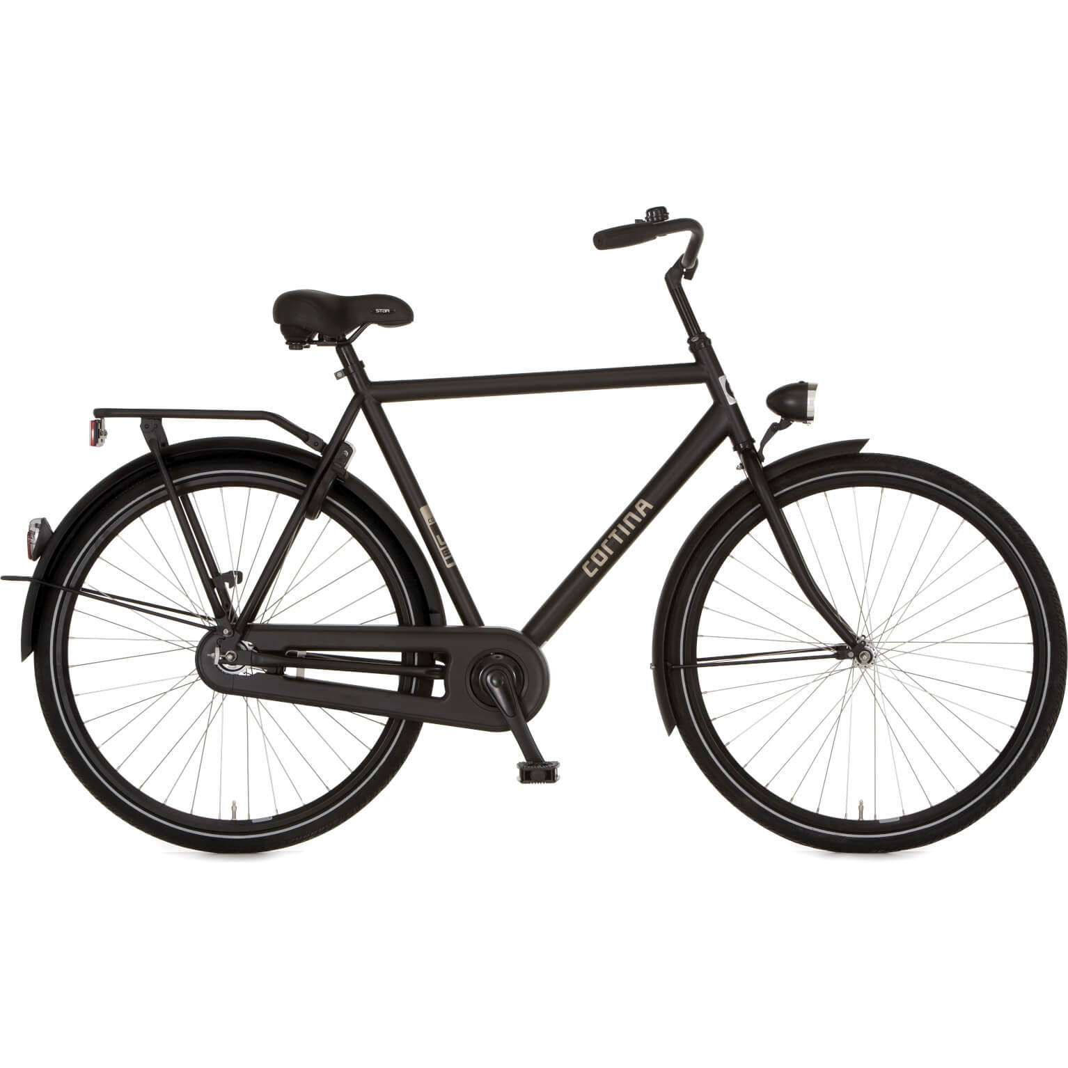 Cortina U1 Herenfiets 28 inch 65cm Black Matt RN