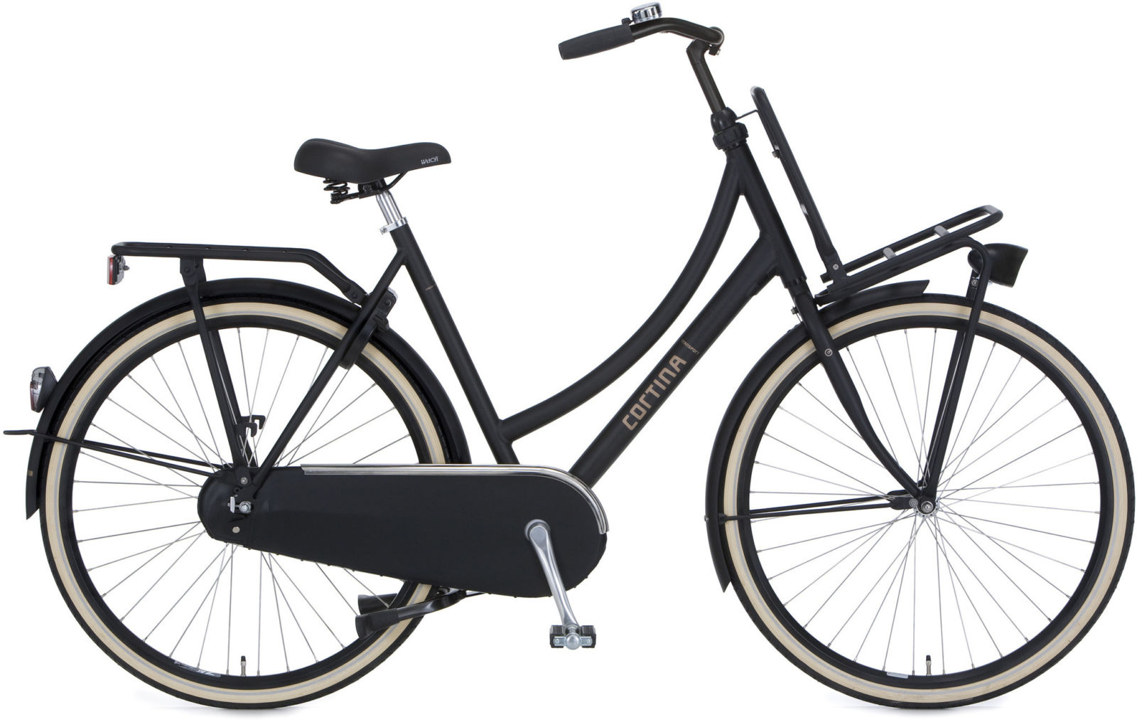 Cortina U4 Transportfiets 28 inch 50cm Jet Black Matt RN