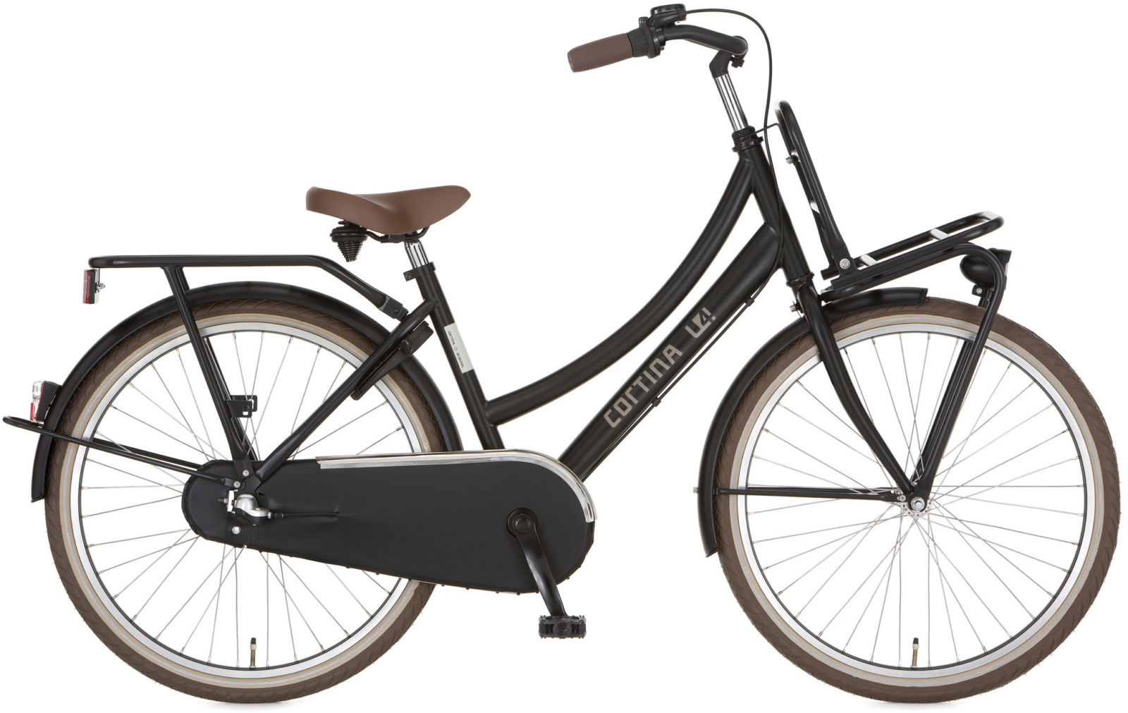 Cortina U4Mini Transportfiets 24 inch Jet Black Matt R3