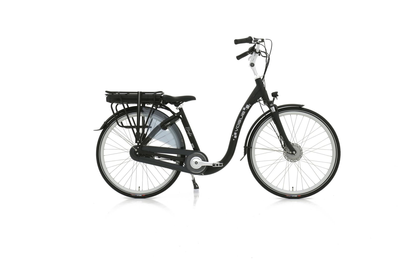 Vogue Comfort Elektrische Damesfiets 28 inch 48cm Matt Black 7v