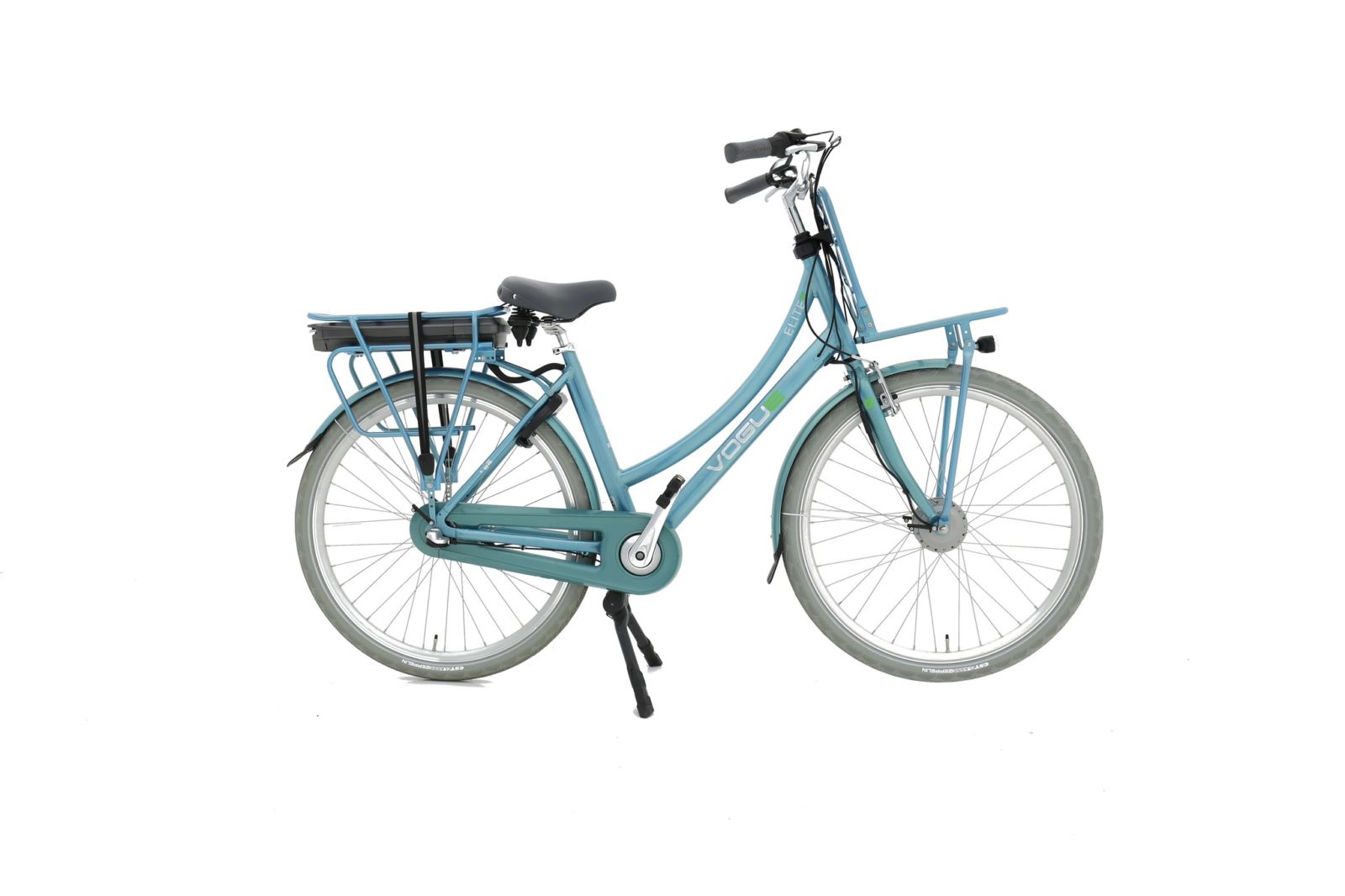 Vogue Elite Elektrische Transportfiets 28 inch 57cm Mint Blue 3v
