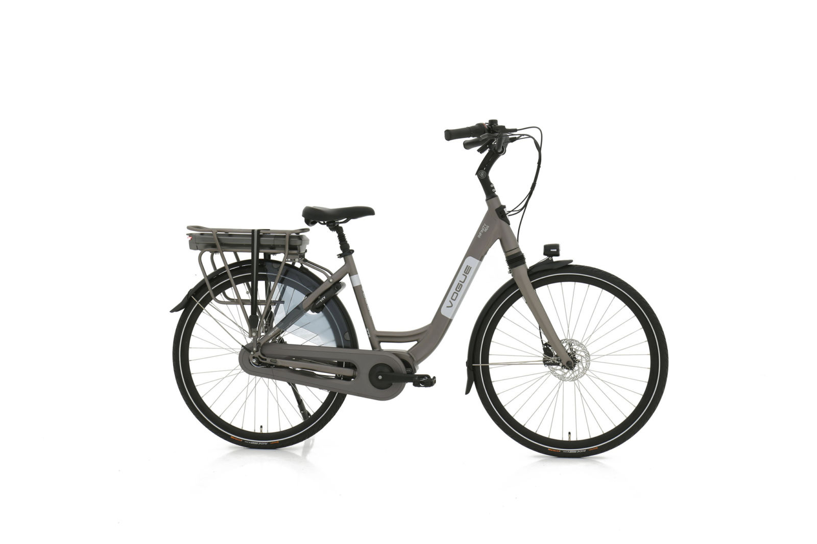 Vogue Infinity Elektrische Damesfiets 28 inch 48cm Matt Grey 8v