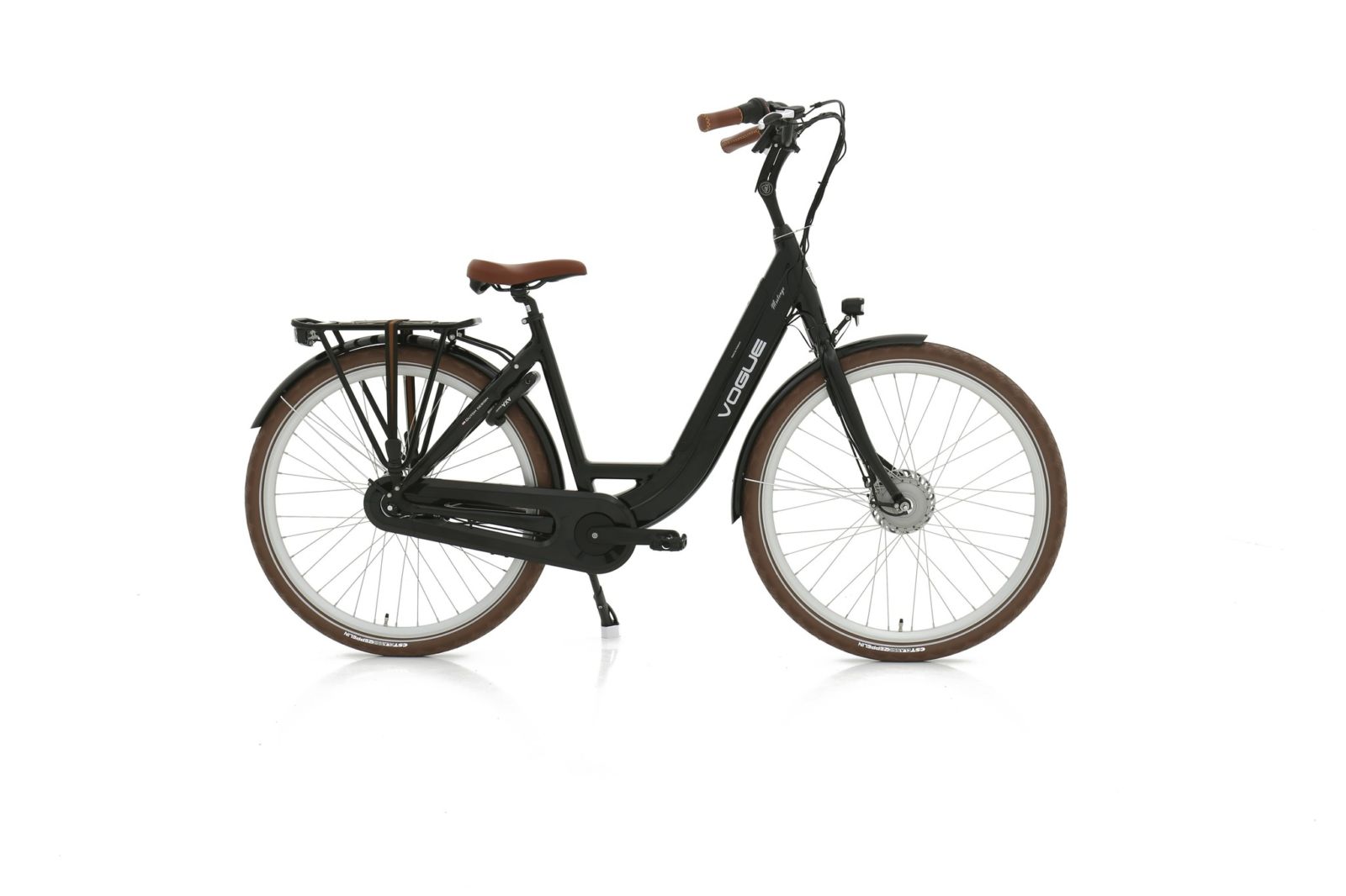 Vogue Mestengo Elektrische Damesfiets 28 inch 50cm Shine Black 8v