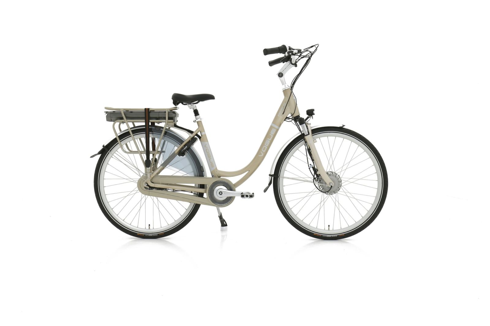 Vogue Premium Elektrische Damesfiets 28 inch 48cm Champagne 7v