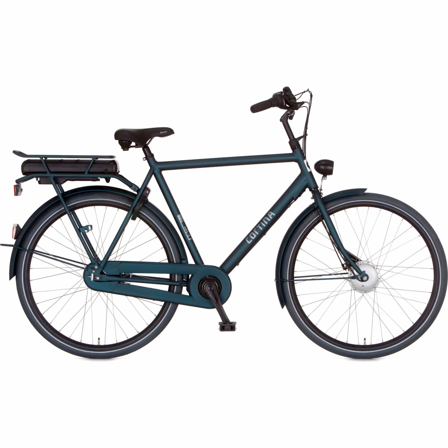 Cortina E-U1 Elektrische Herenfiets 28 inch Deep Green Matt RB7 FM