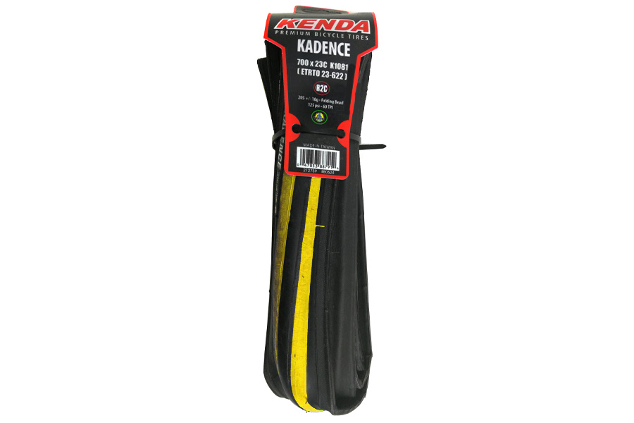Kenda Kadence R2C Band 700x23c Zwart/Yellow