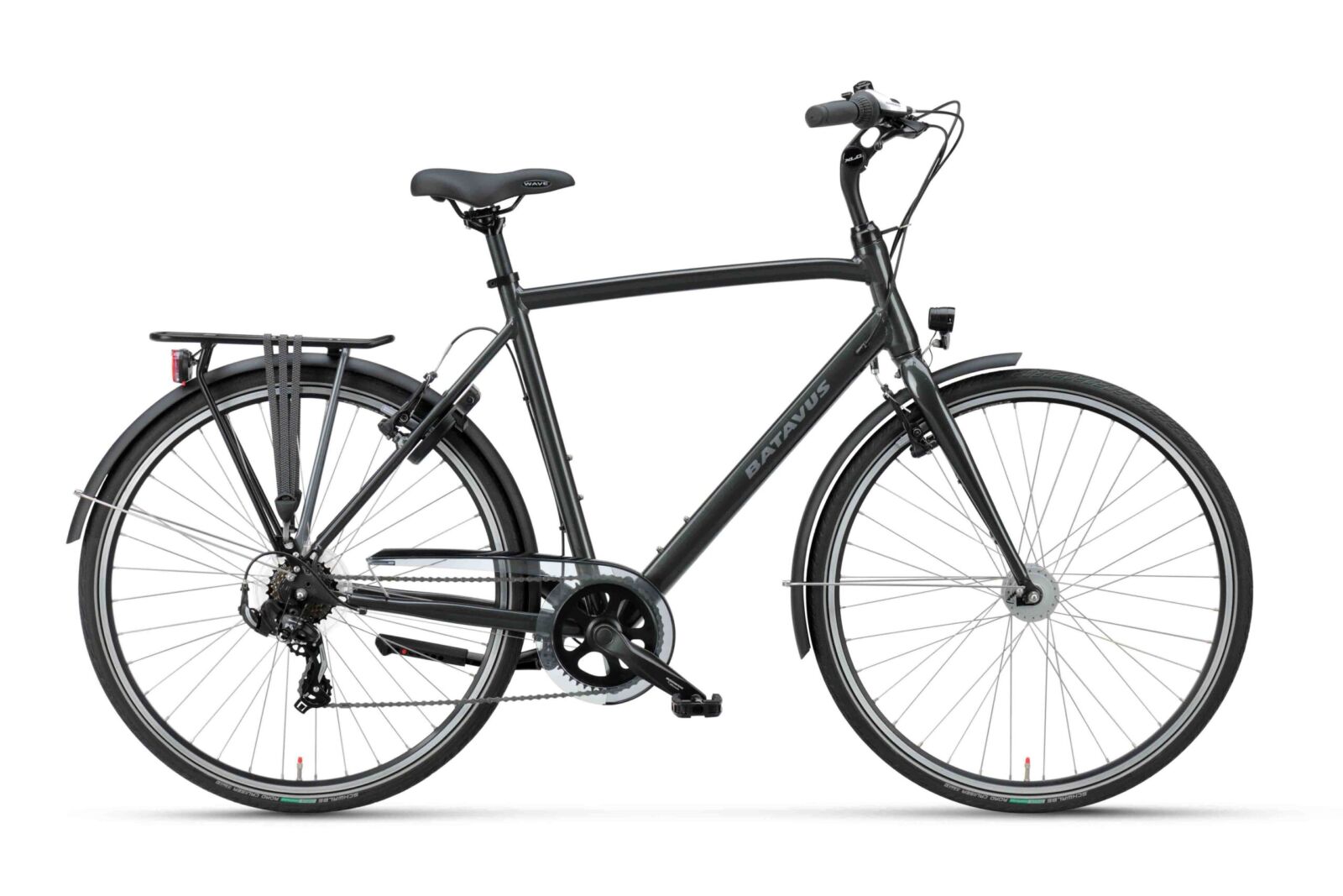 Batavus Boulevard Herenfiets Zwart Mat 53 cm