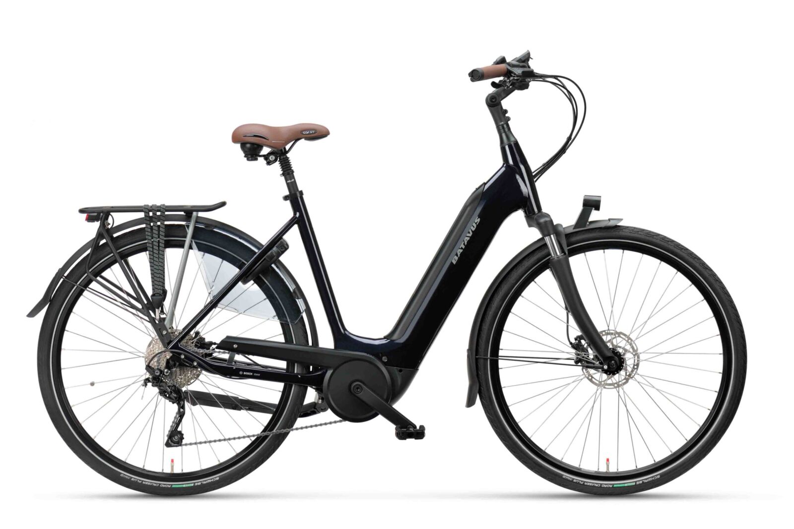Batavus Finez E-go Power Sport Damesfiets Donkerblauw 53 cm