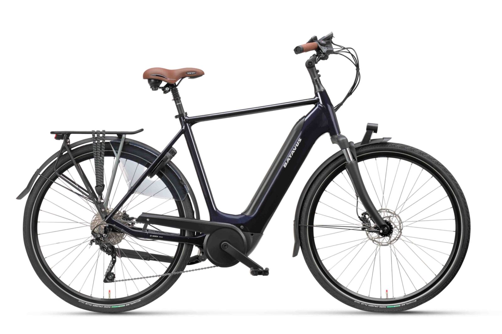 Batavus Finez E-go Power Sport Herenfiets Donkerblauw