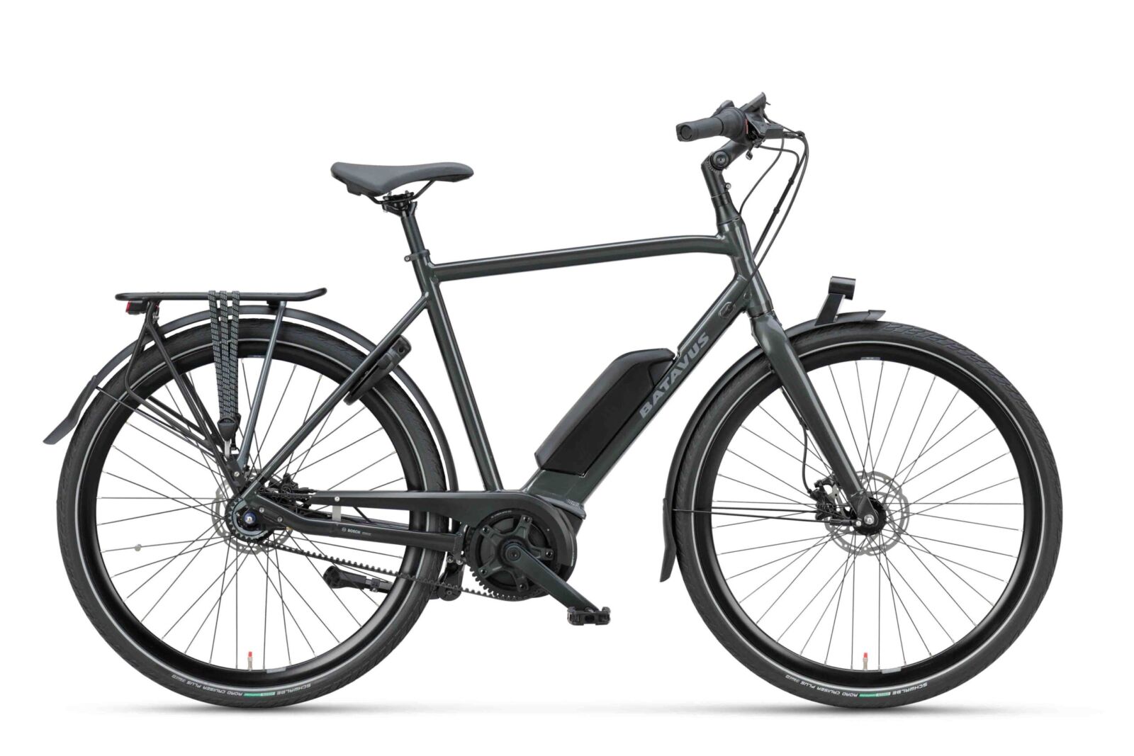 Batavus Dinsdag E-go Exclusive Herenfiets Zwart Glans 57 cm