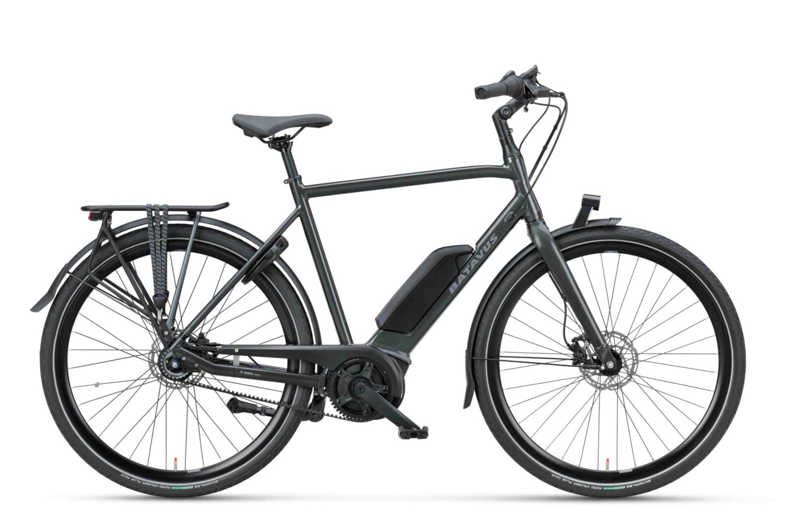 Batavus Dinsdag E-go Exclusive Herenfiets Zwart Glans