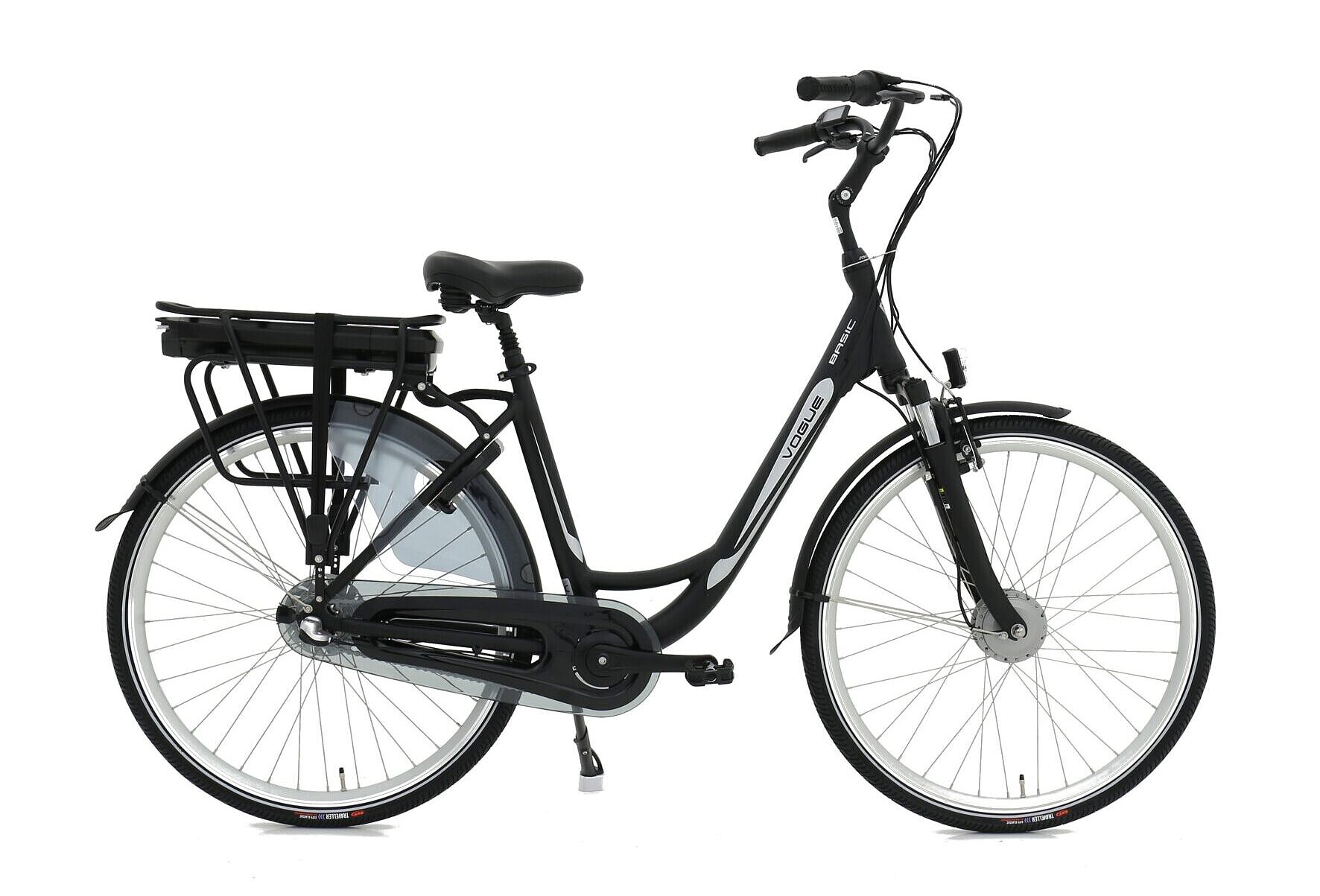Vogue Elektrische fiets Basic Dames 49 cm Mat zwart 468 Wh Mat zwart