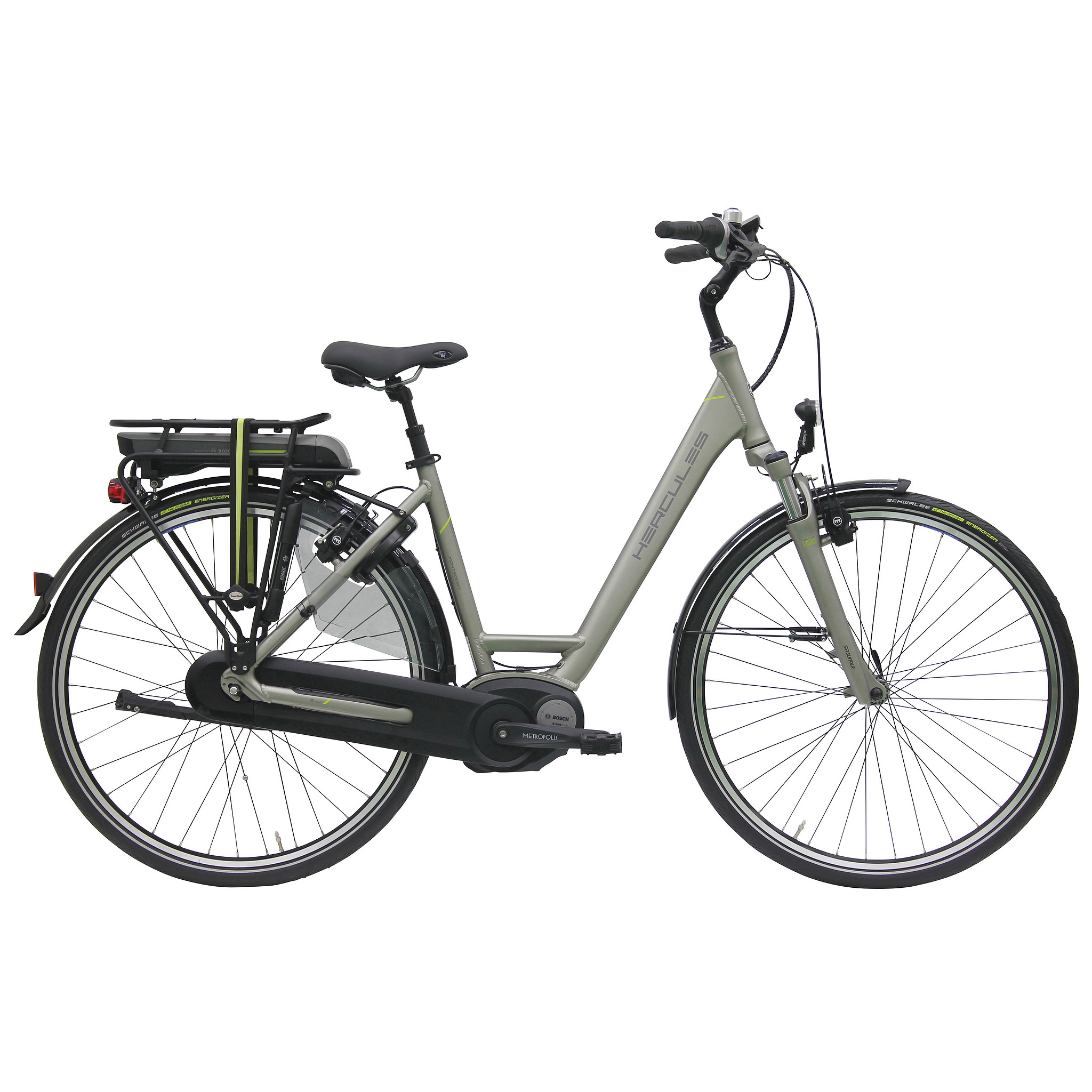 Hercules Elektrische fiets Montfoort F7 Dames 50 cm Grijs 396 Wh Grijs