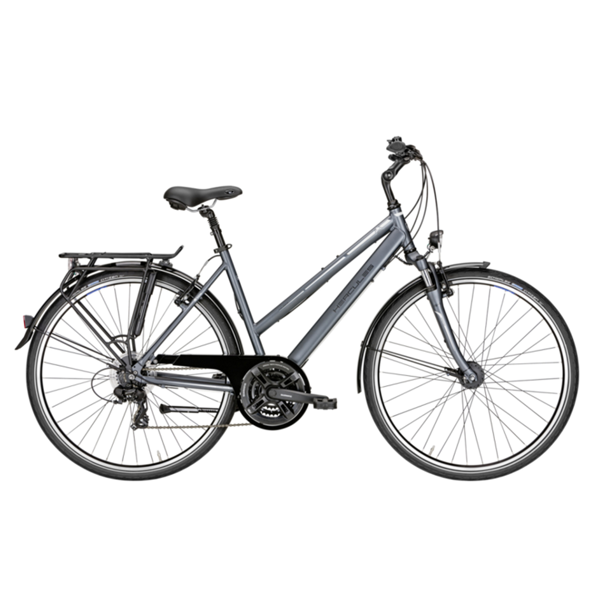 Hercules Sportieve fiets Tourer 21 Uni 45 cm Grijs  Grijs