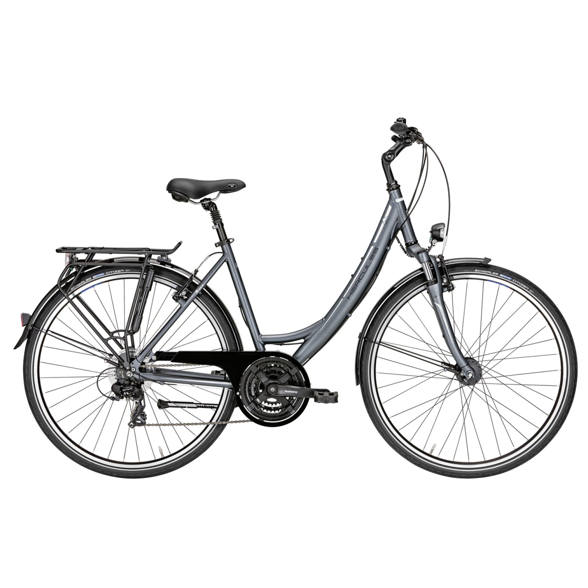 Hercules Sportieve fiets Tourer 21 Dames 45 cm Grijs  Grijs