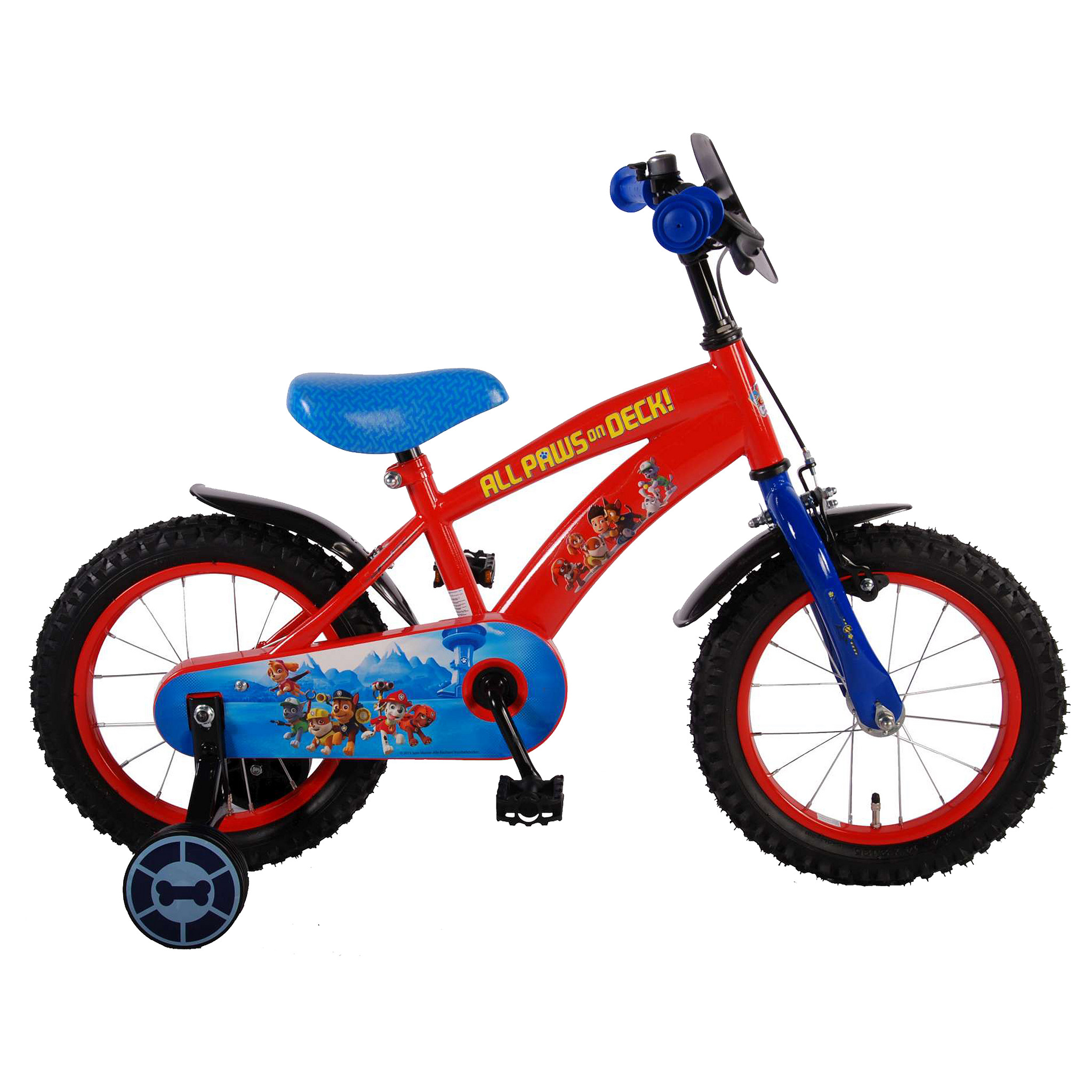 Paw Patrol Kinderfiets 14 inch Rood Rood
