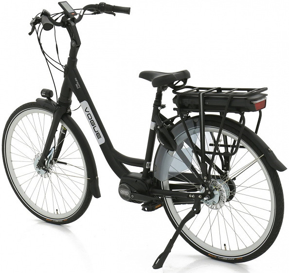 Vogue Elektrische fiets Infinity MDS Dames 53 cm Mat zwart 468 Wh Mat zwart