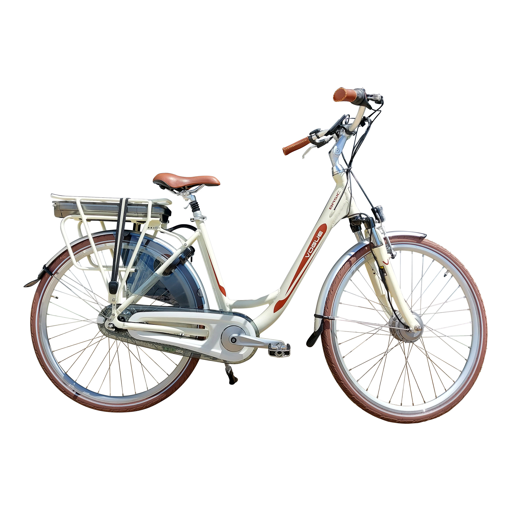 Vogue Elektrische fiets Basic Dames 49 cm Wit 468 Wh Wit