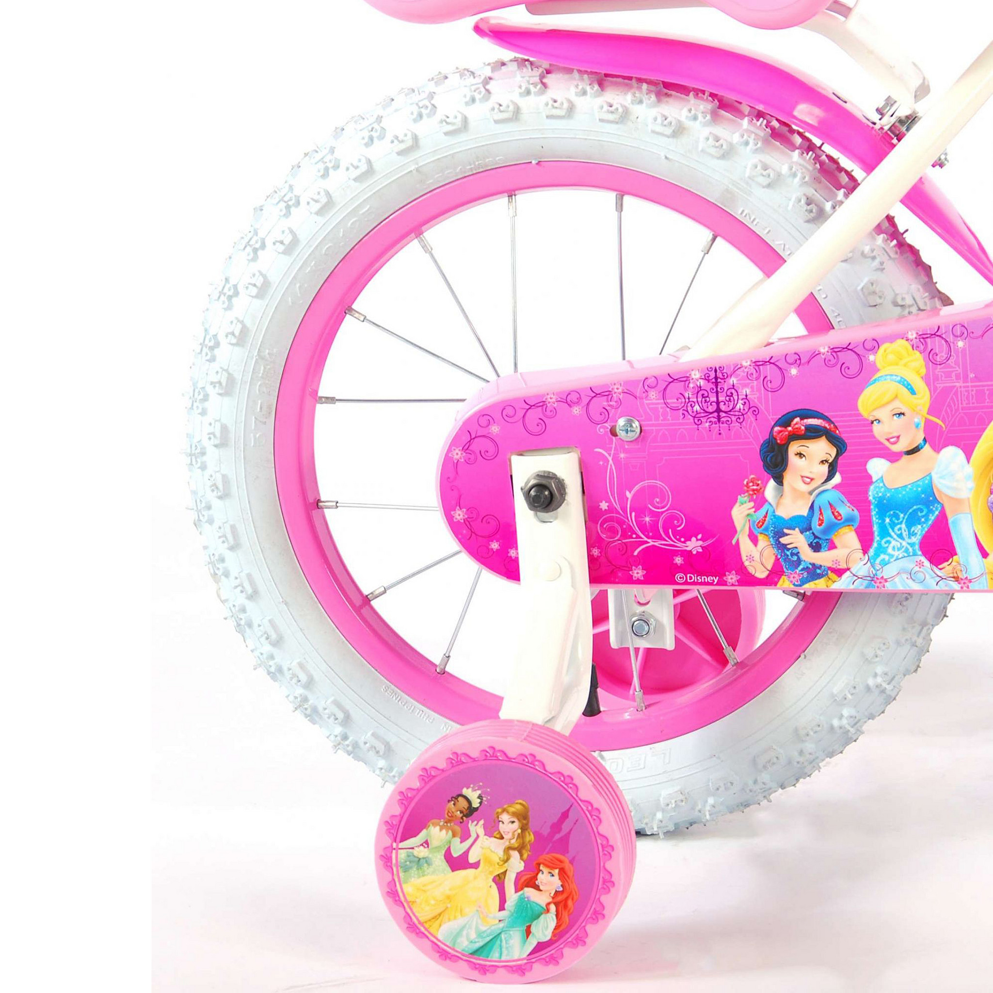 Disney Kinderfiets Princess 14 inch Roze Roze