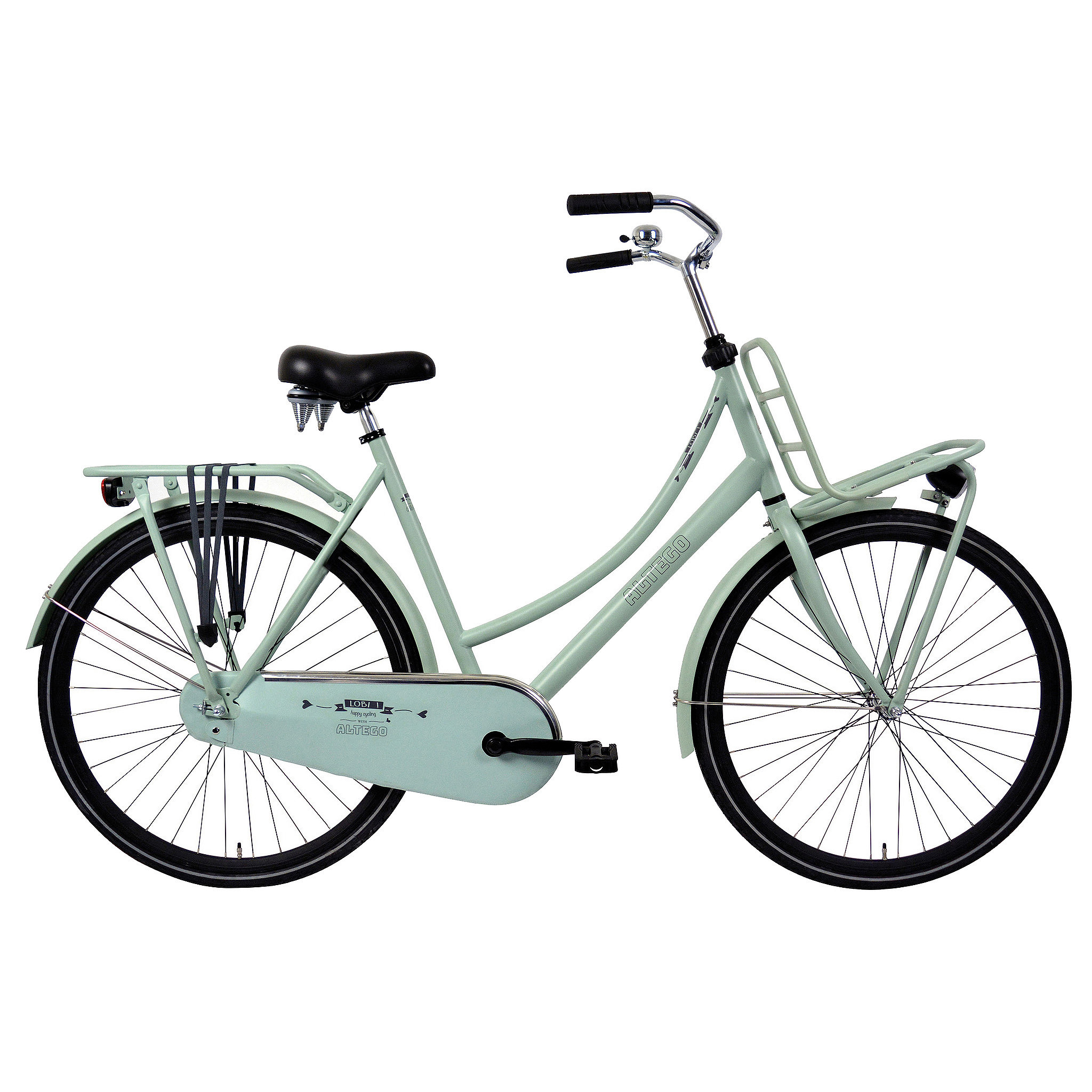 Altego Transportfiets Lobi dames mat groen 57cm Groen