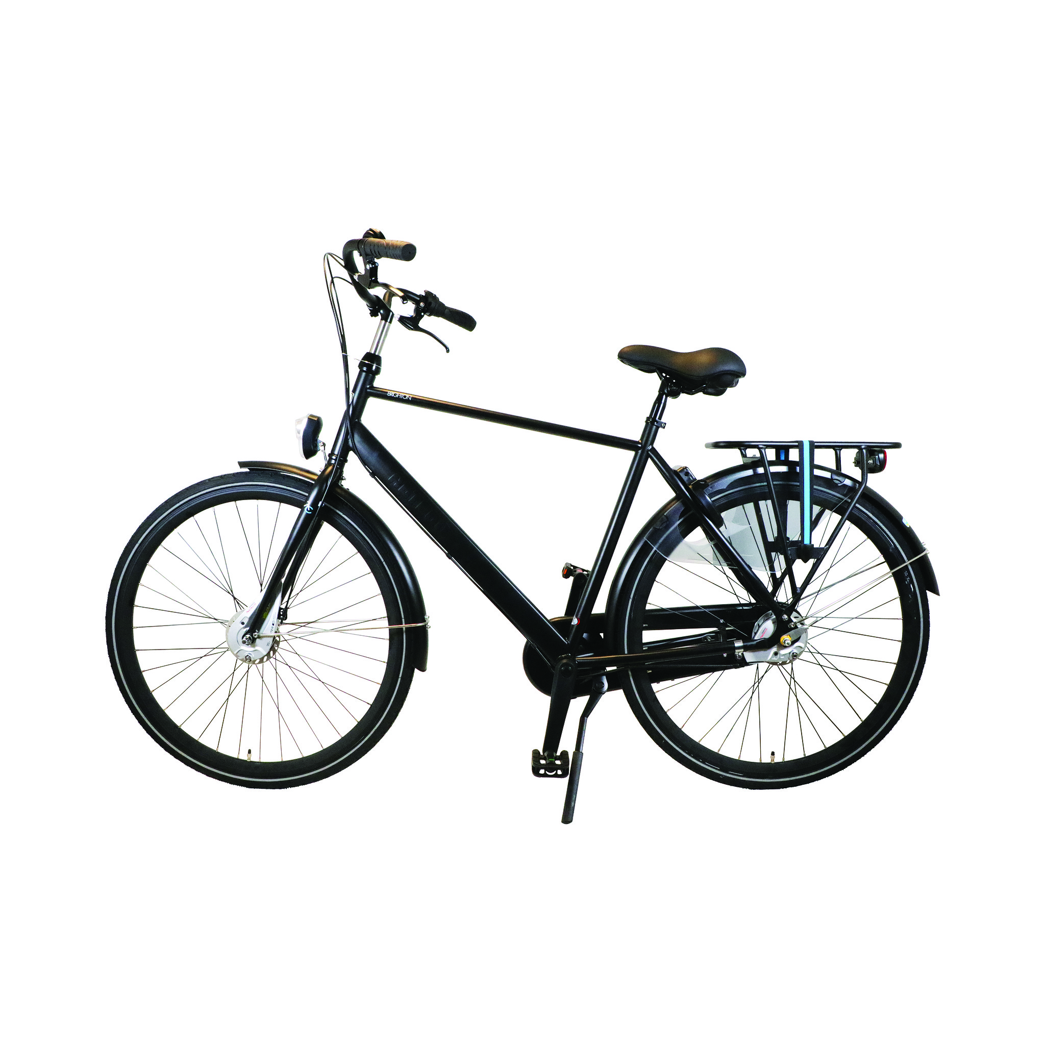 Altego Stadsfiets Brighton Nexus 3 Heren Mat zwart 54cm Zwart