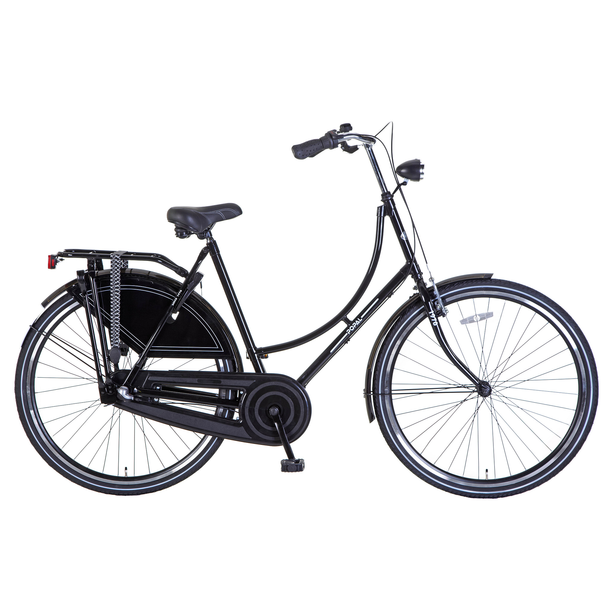 Popal Omafiets N3 57 cm Zwart  Zwart