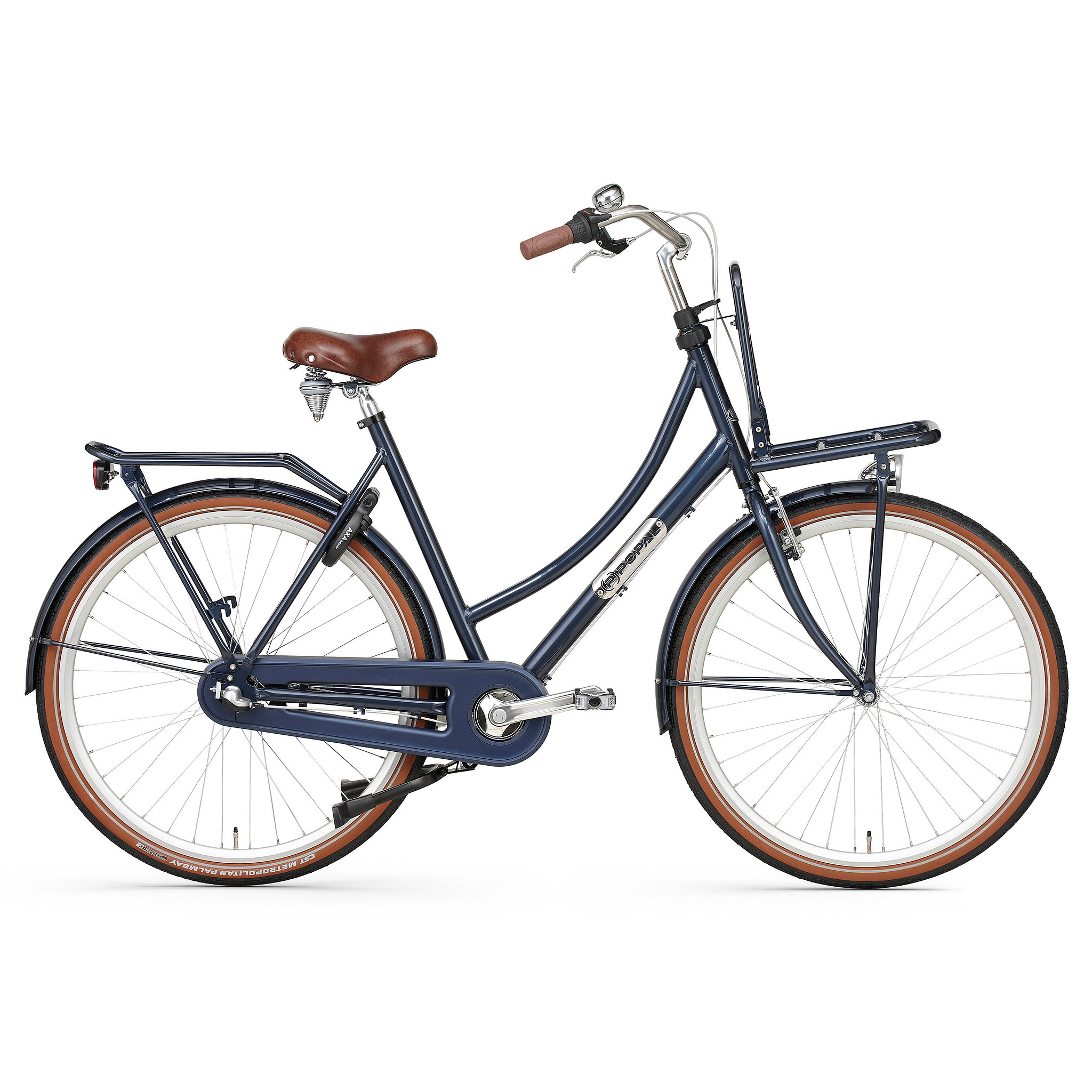 Popal Transportfiets daily dutch prestige N3 Dames 50 cm Donker blauw  Blauw