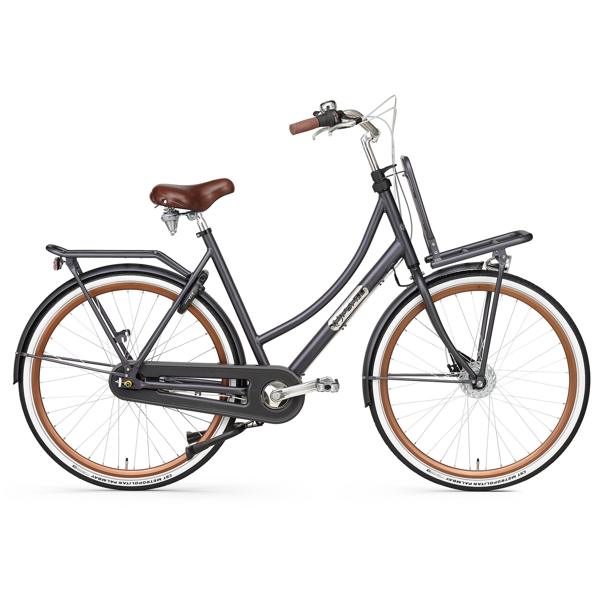 Popal Transportfiets daily dutch prestige Rollerbrake N7 Dames 57... Blauw