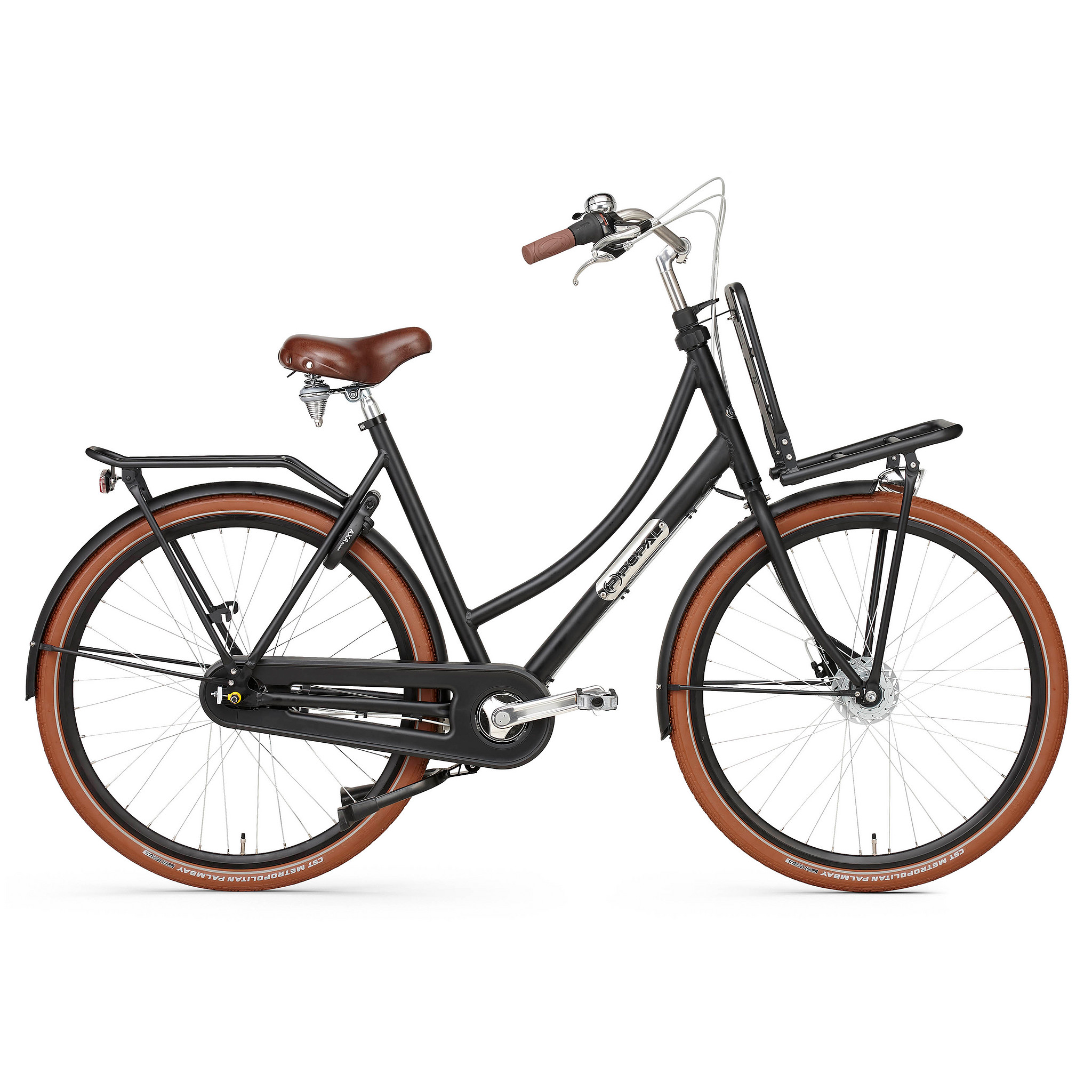 Popal Transportfiets daily dutch prestige Rollerbrake N7 Dames 50... Mat zwart