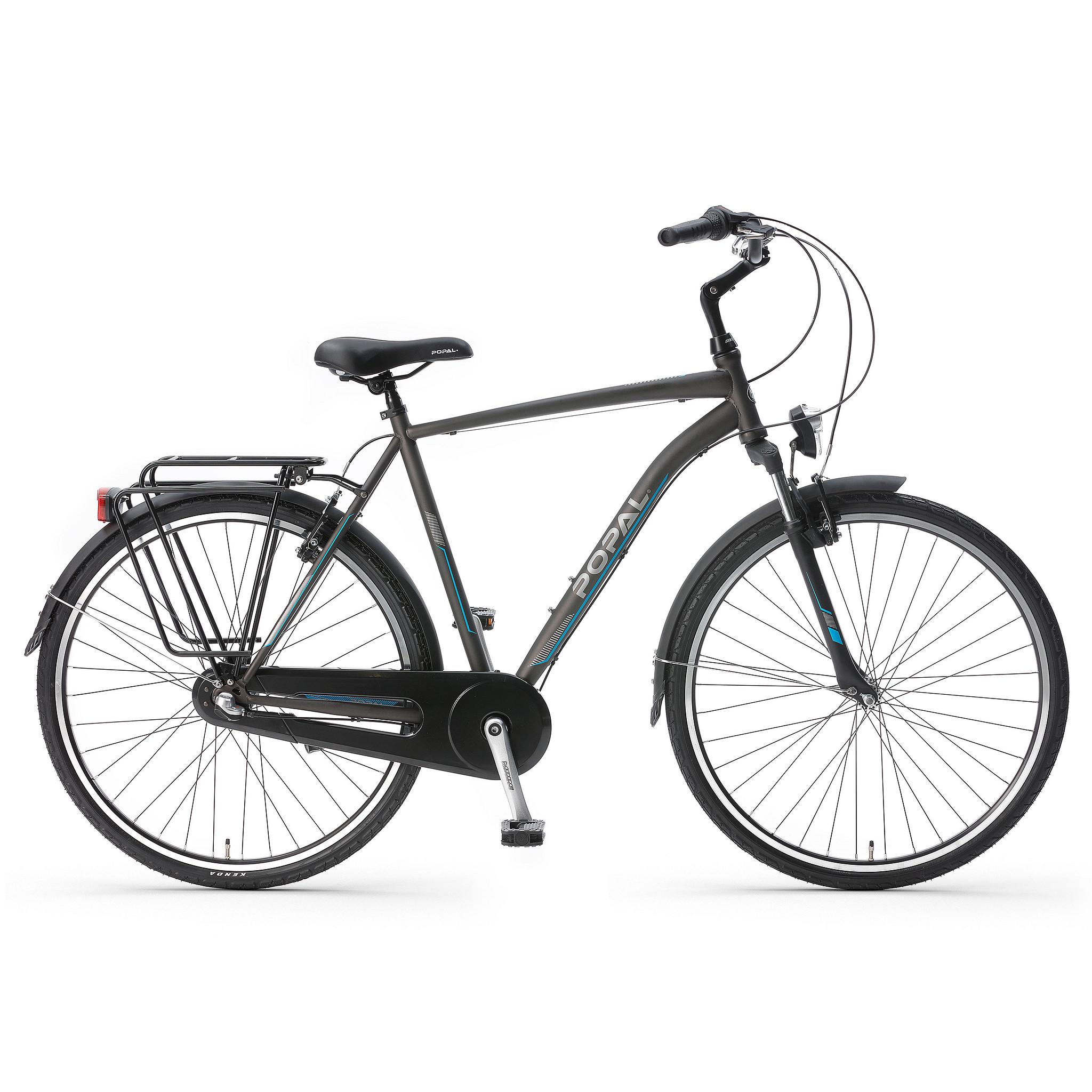 Popal Stadsfiets CityFlex Heren 50 cm Grijs Grijs