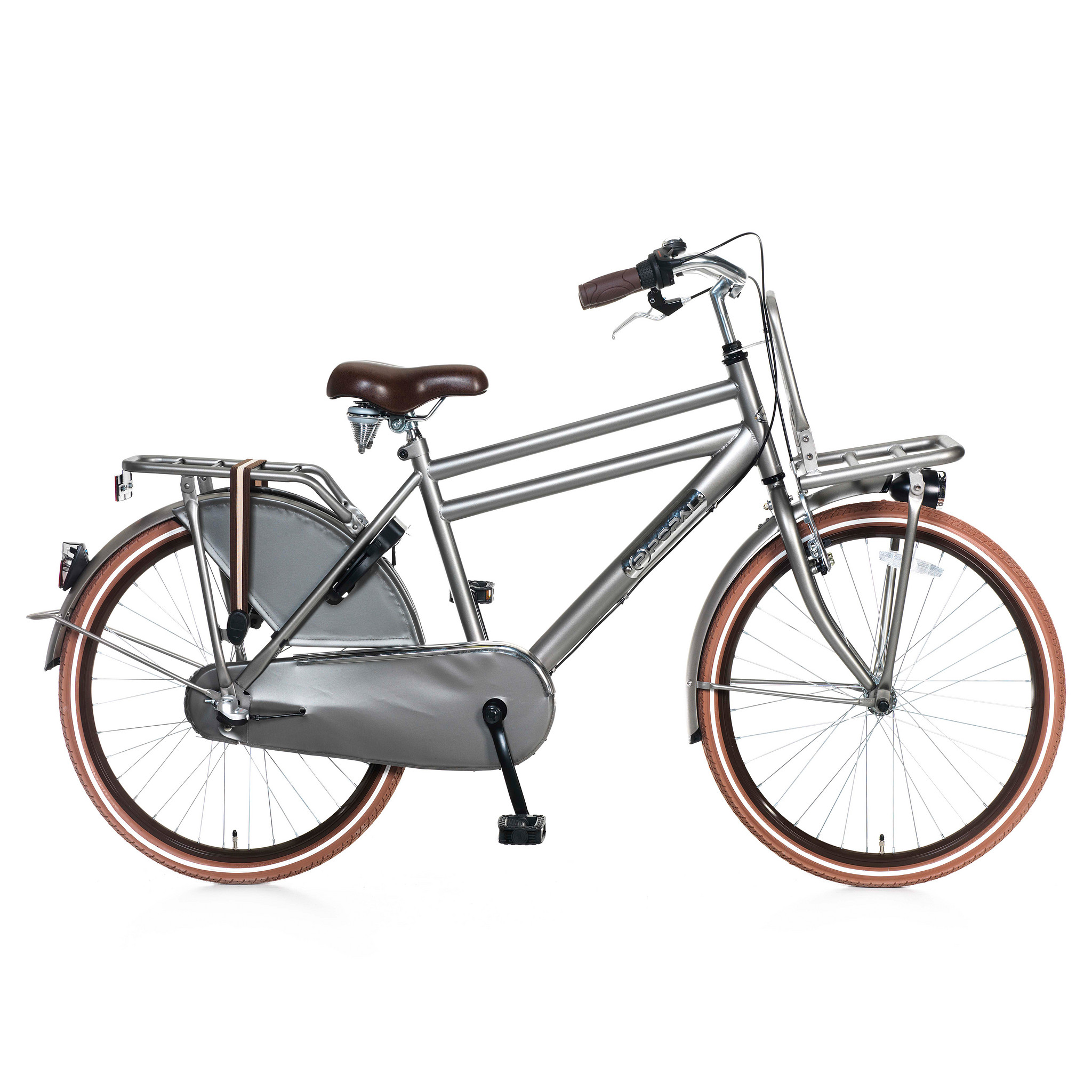 Popal Kinderfiets daily dutch Basic plus 24 inch Titanium Titanium