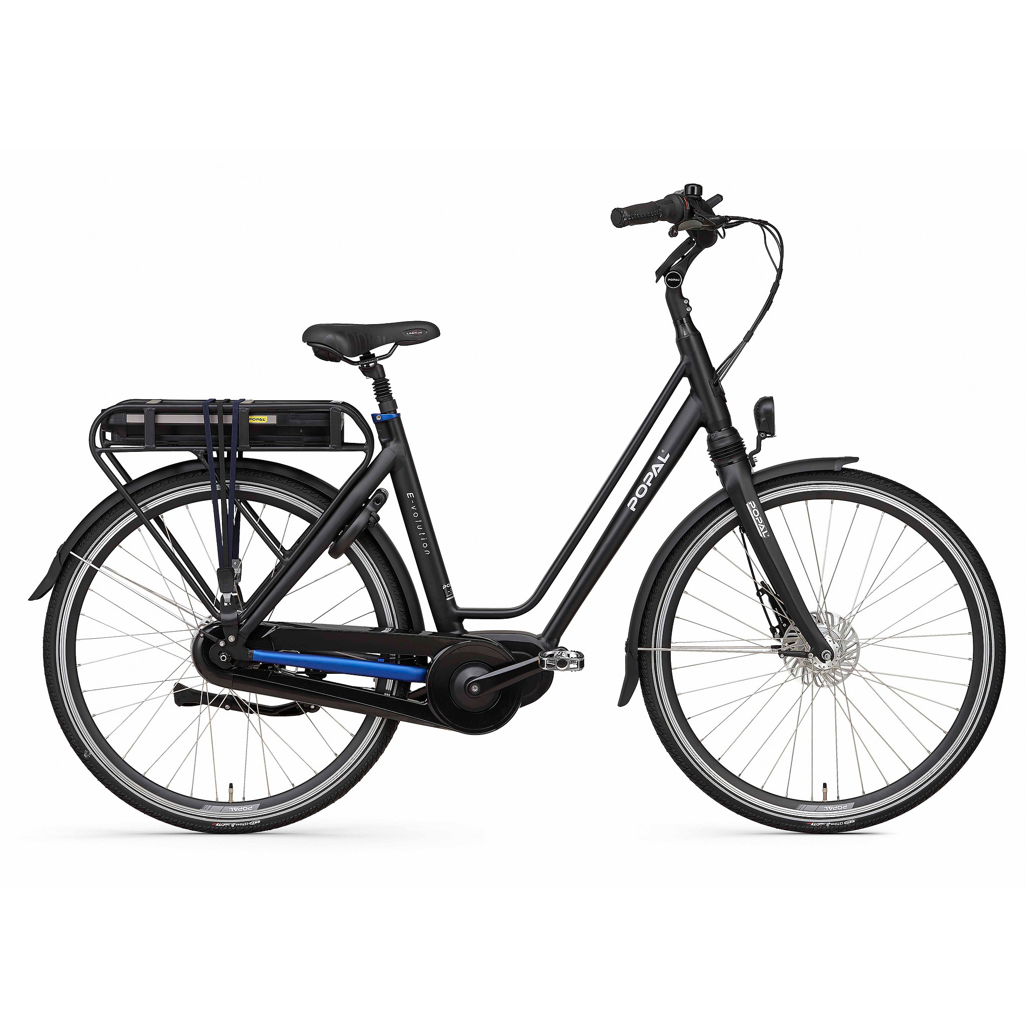 Popal Elektrische fiets E-volution 10.0 Dames 49 cm Zwart 396 Wh Zwart